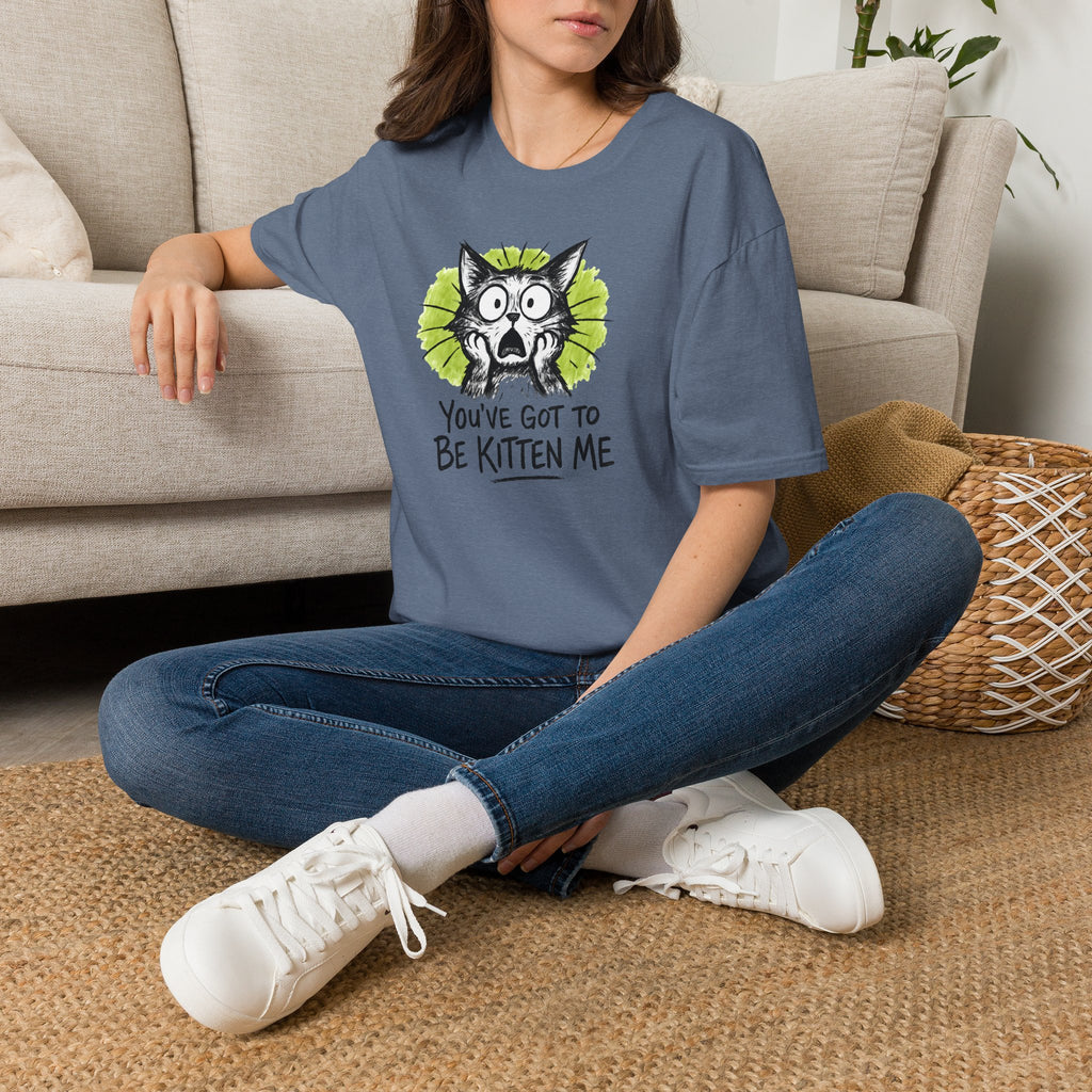 Shocked Kitten Expression T-Shirt