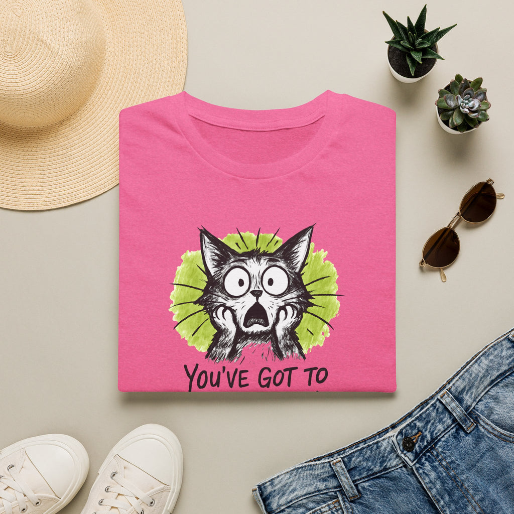 Shocked Kitten Expression T-Shirt