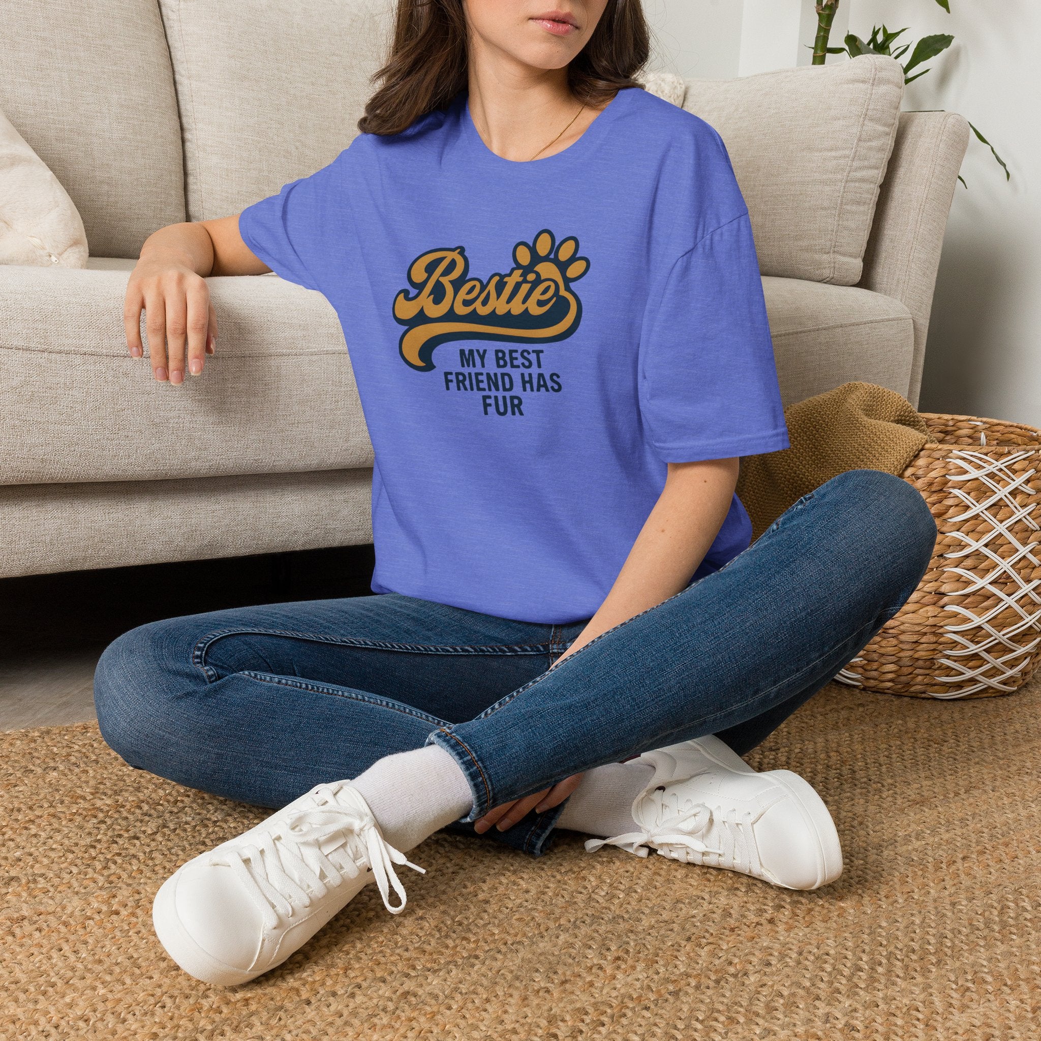 Bestie Fur Friend T-Shirt