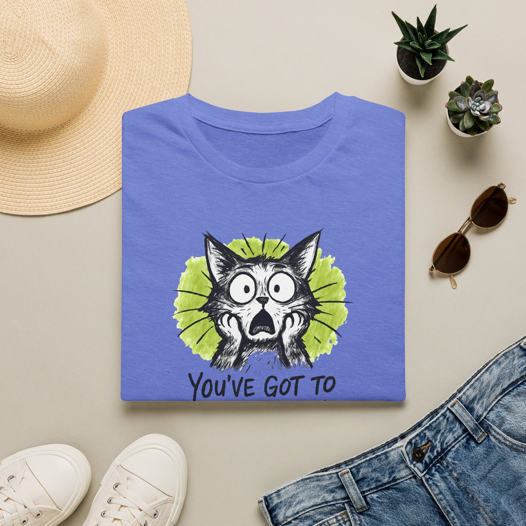 Shocked Kitten Expression T-Shirt